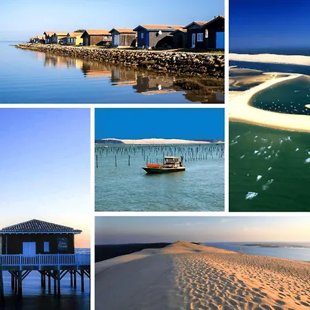 Lejlighed T3 Avec Jardin Clos, 2 Parkings Prives Proche Arcachon *